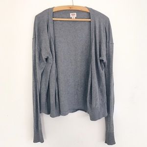 Slouchy Grey Cardigan