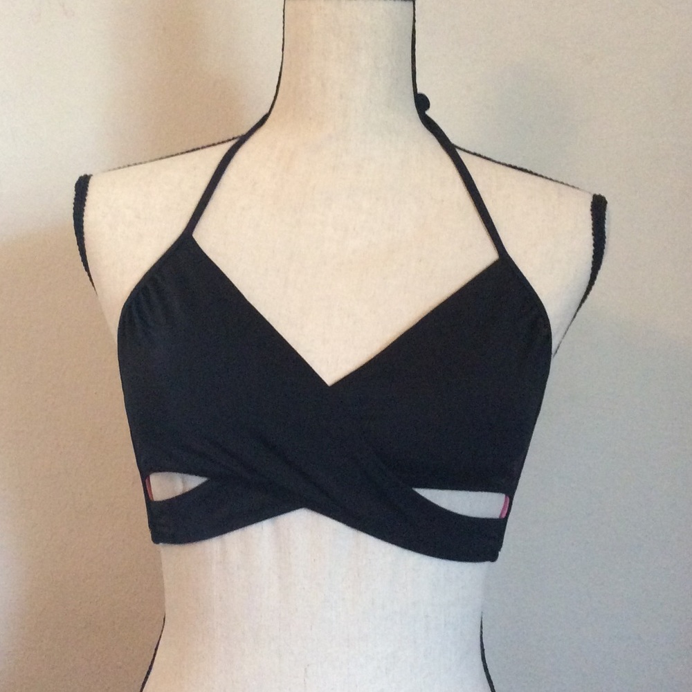 Beach black top Pink Victoria's Secret