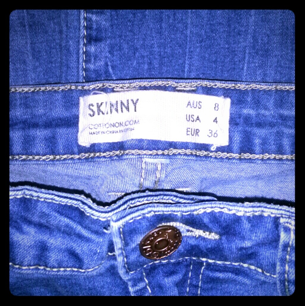 Cotton on skinnies