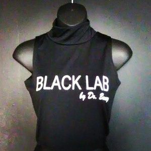 (BLACK LAB " BY DR.BONEY (CROP TOP)