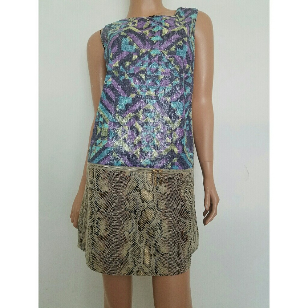 IRIDESCENT/SEQUIN  CUSTO BARCELONA DRESS