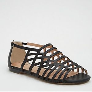 Torrid Cage Gladiator Sandals NWT