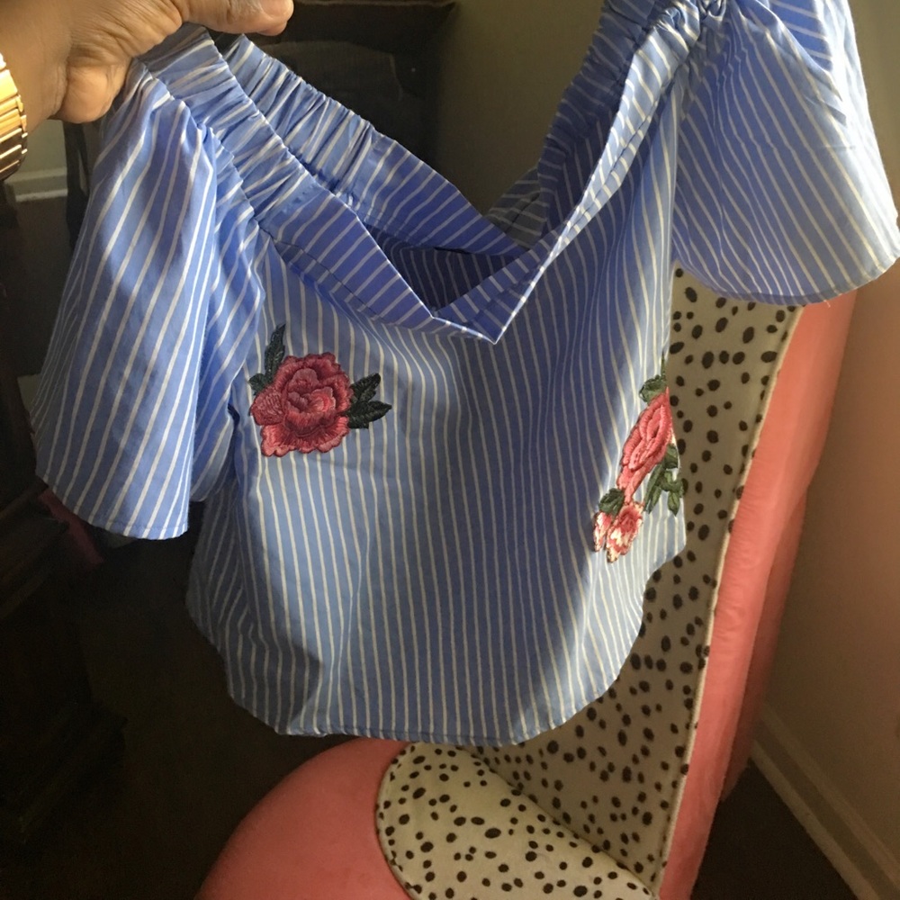 Blue & white stripe BrAnd : #StyleHouse!.#..🎀💓 - Picture 3 of 4