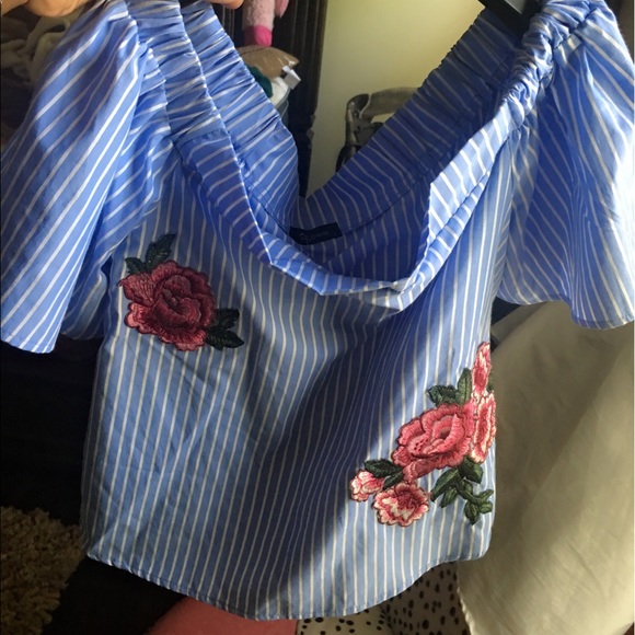 Tops - Blue & white stripe BrAnd : #StyleHouse!.#..🎀💓