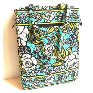 Vera Bradley Laptop Travel Tote in Island Blooms