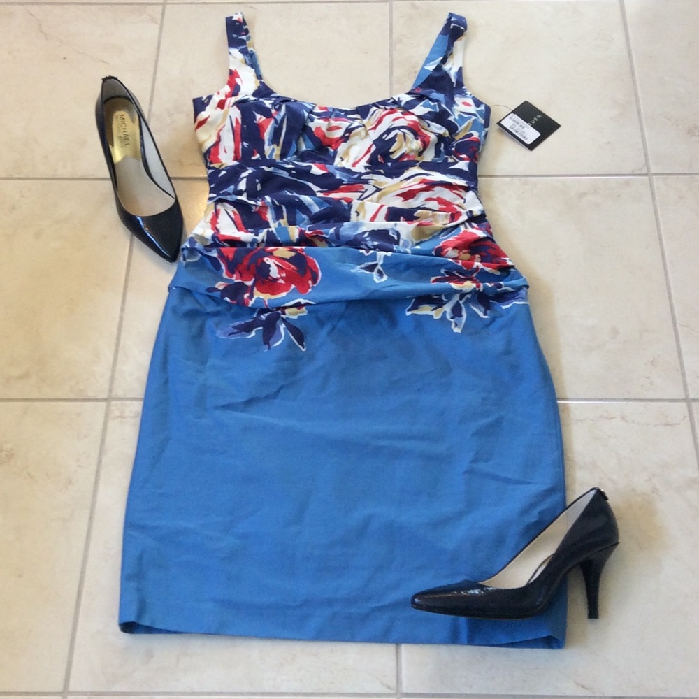CHEQUER SIZE 4 FLORAL SUMMER DRESS NWT