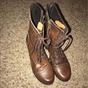 Steve Madden combat boots
