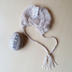 baby infant mohair bonnet