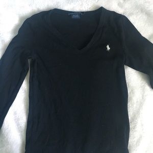 Polo long sleeve sweater