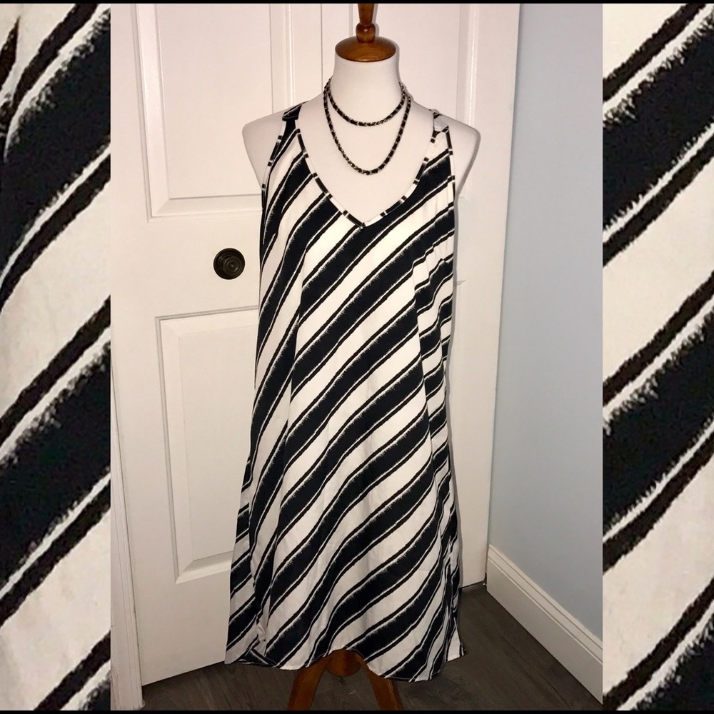 Crisscross back H&M high low summer dress! 14