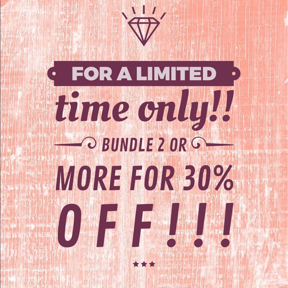 Discounts on single item bundles too!!! 😱