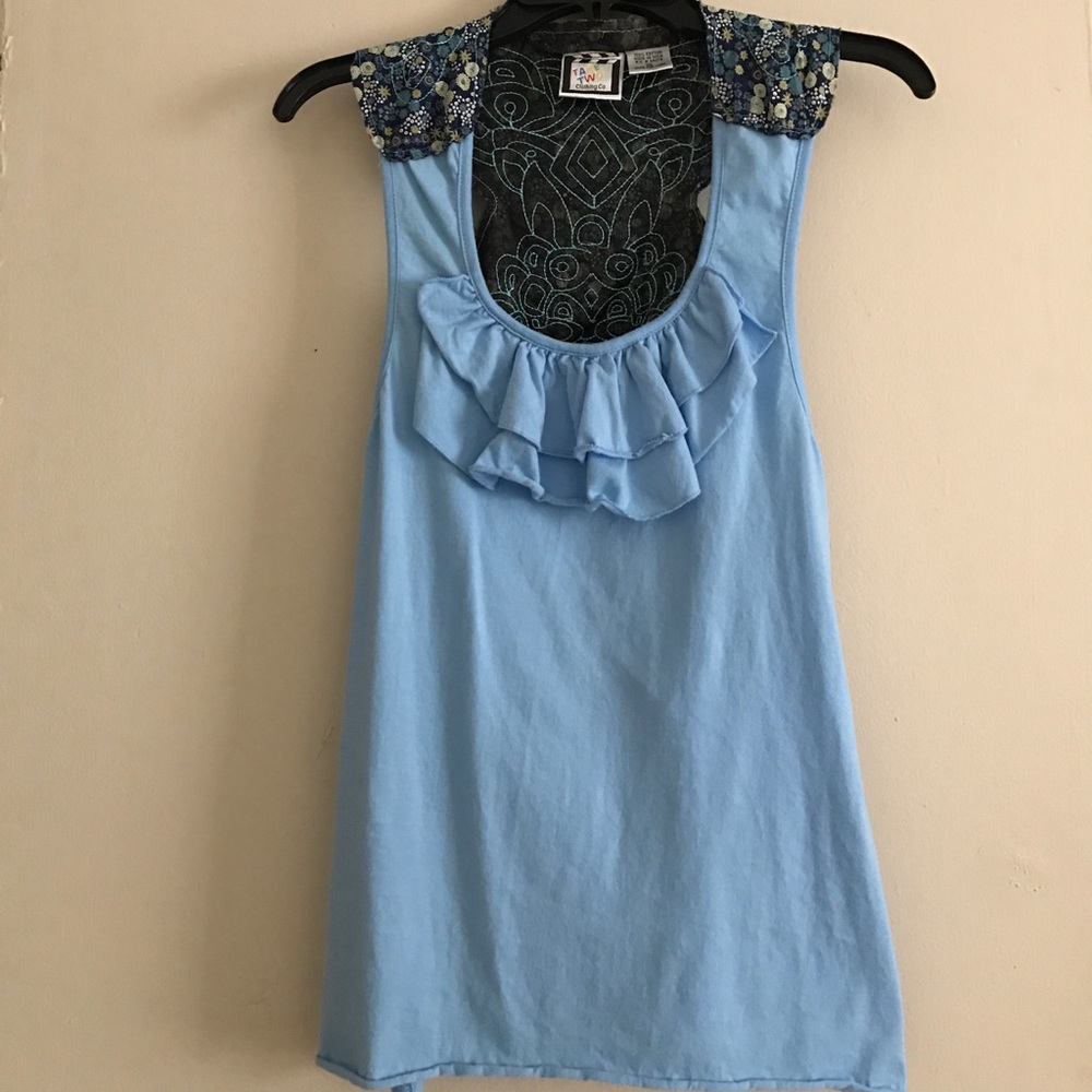 Take Two Clothing Blouse Sleeveless New Washed XL