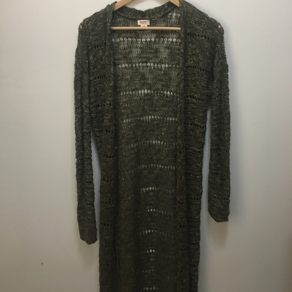 Long Knitted Cardigan