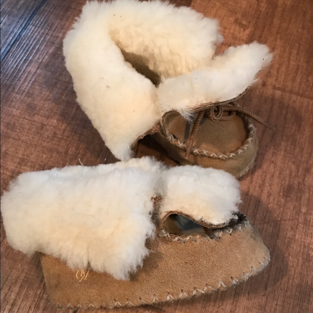 Ralph Lauren Slipper Moccasins Size 4