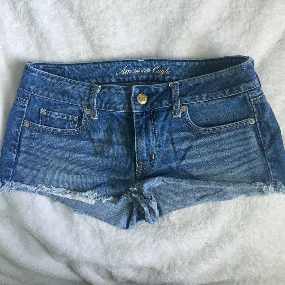 American eagle jean shorts