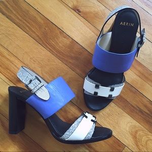 AERIN block heels Size 6.5
