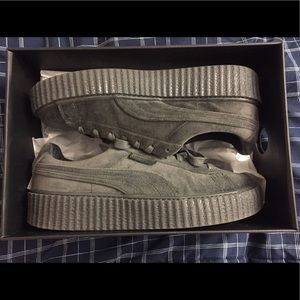Puma X Rihanna - Fenty Creepers - Grey Velvet