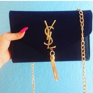 Ysl cross body purse