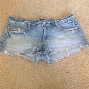 American eagle jean shorts