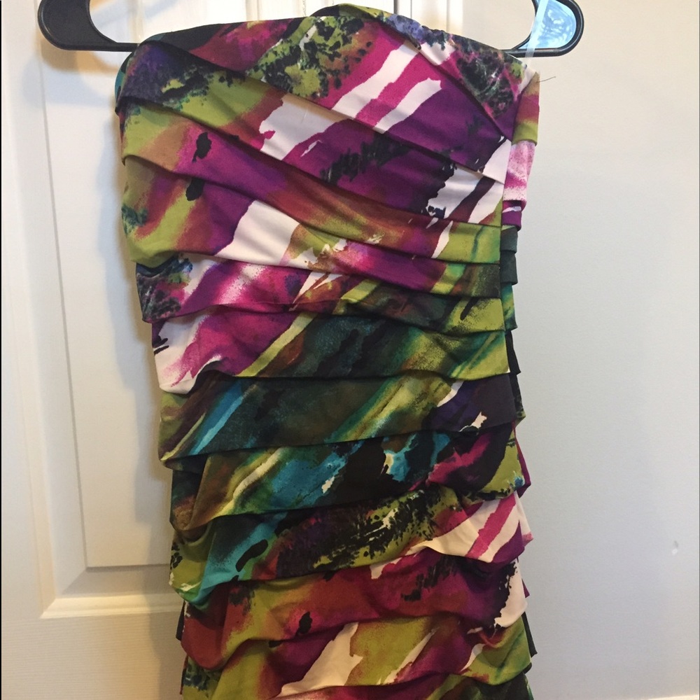 Strapless dress