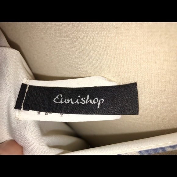 Eurishop Like New One Shoulder Floral Dress - Picture 3 of 3