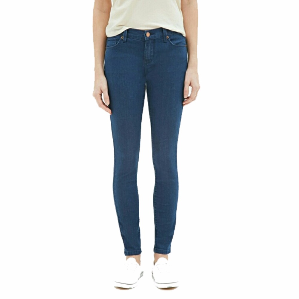 Classic Blue Skinny Jeans