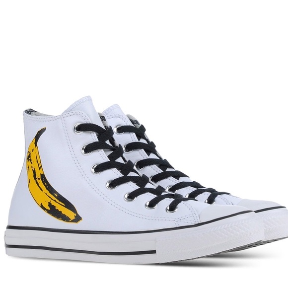 🆕💛CONVERSE CHUCK TAYLOR ALL STAR WARHOL BANANA - Picture 2 of 7