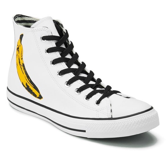 🆕💛CONVERSE CHUCK TAYLOR ALL STAR WARHOL BANANA - Picture 4 of 7