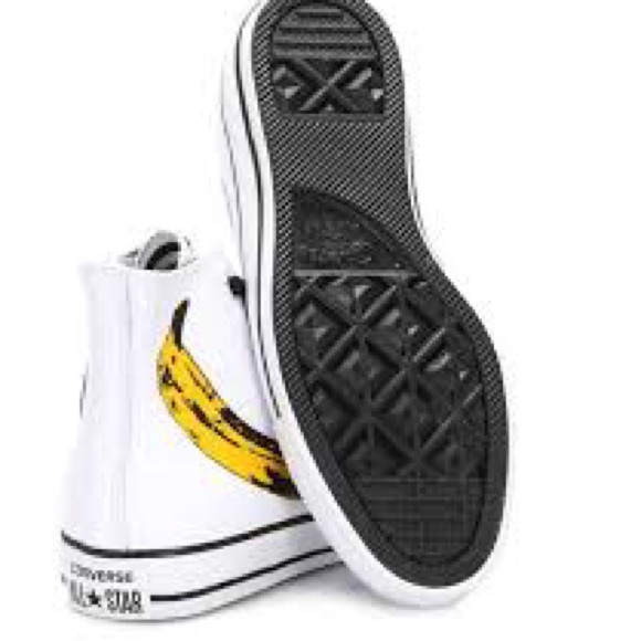🆕💛CONVERSE CHUCK TAYLOR ALL STAR WARHOL BANANA - Picture 7 of 7