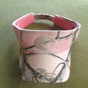 Costa pink camo visor