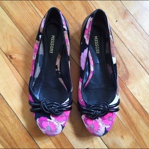 MISSONI floral flats