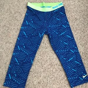 Nike pro pants.