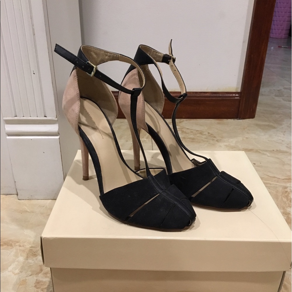 Zara Suede Heels