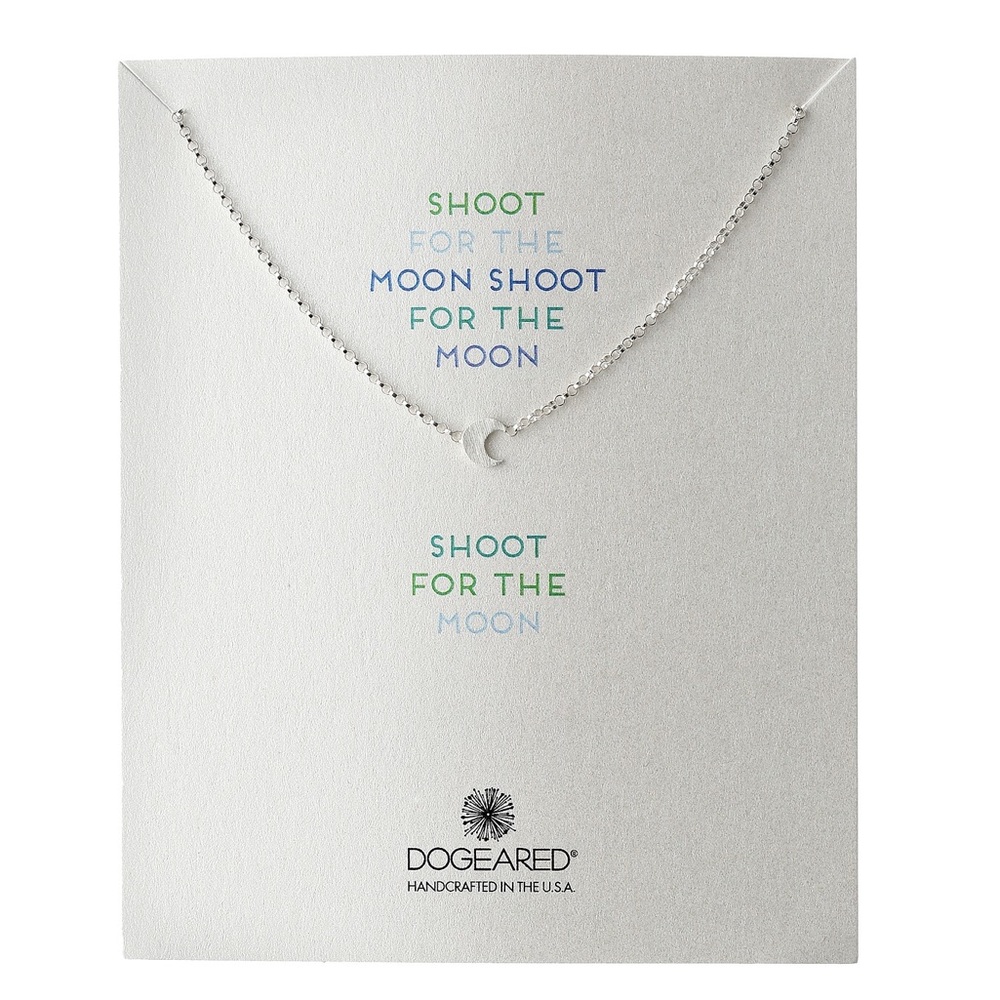 New Dogeared Shoot for the Moon Necklace