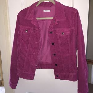 GAP pink corduroy jacket