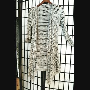 How cool is this cover up ? Size large long grey