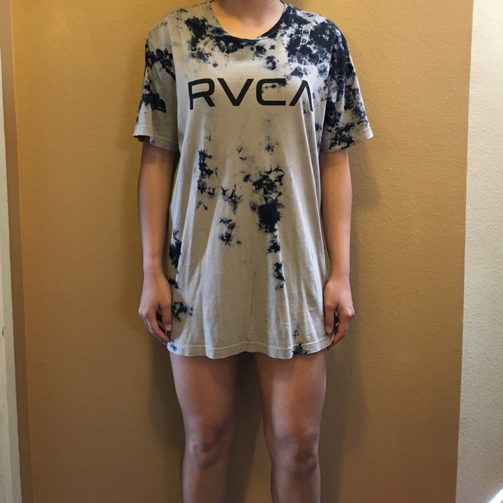 RVCA tie dye t shirt dress