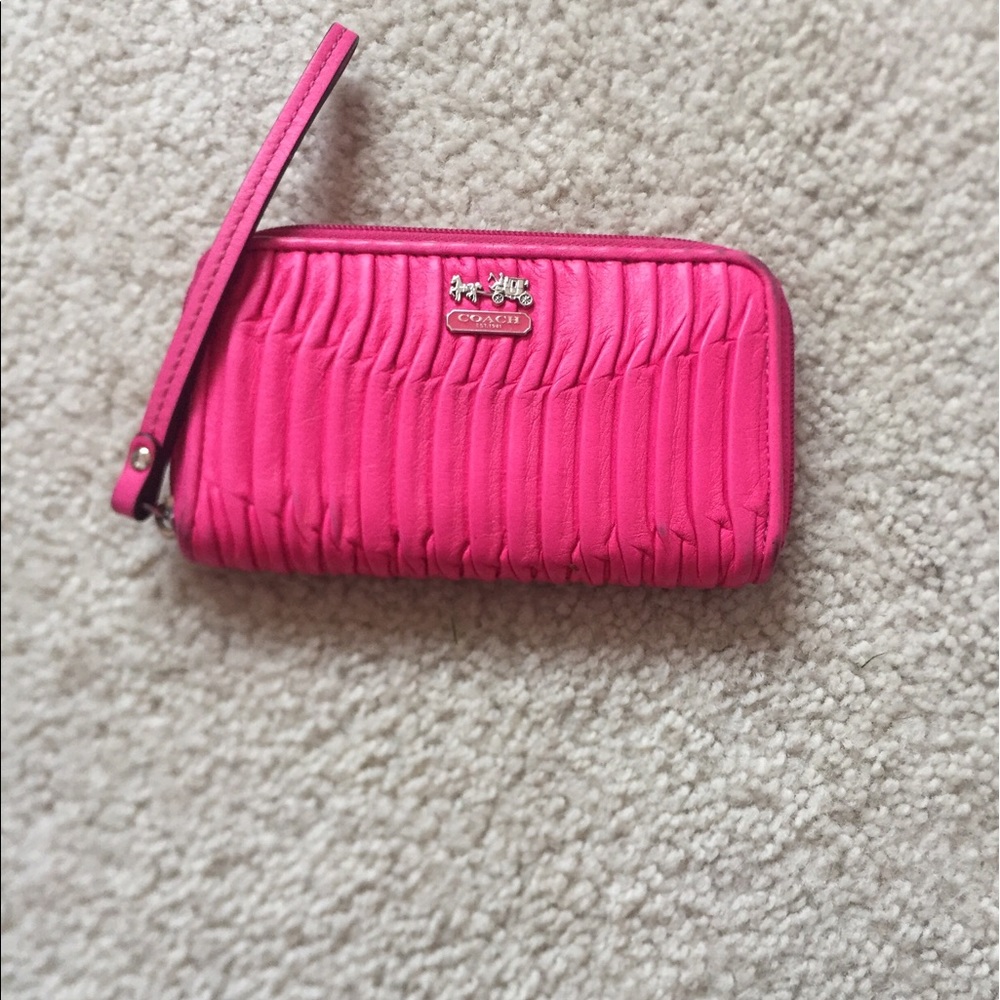 Coach wristlet