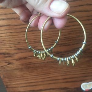 Madewell hoop earrings