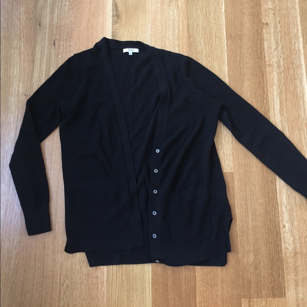 Black madewell cardigan