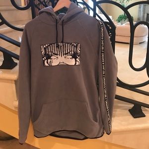 Crooks & Castles Grey Pullover Hoodie - sz S/P