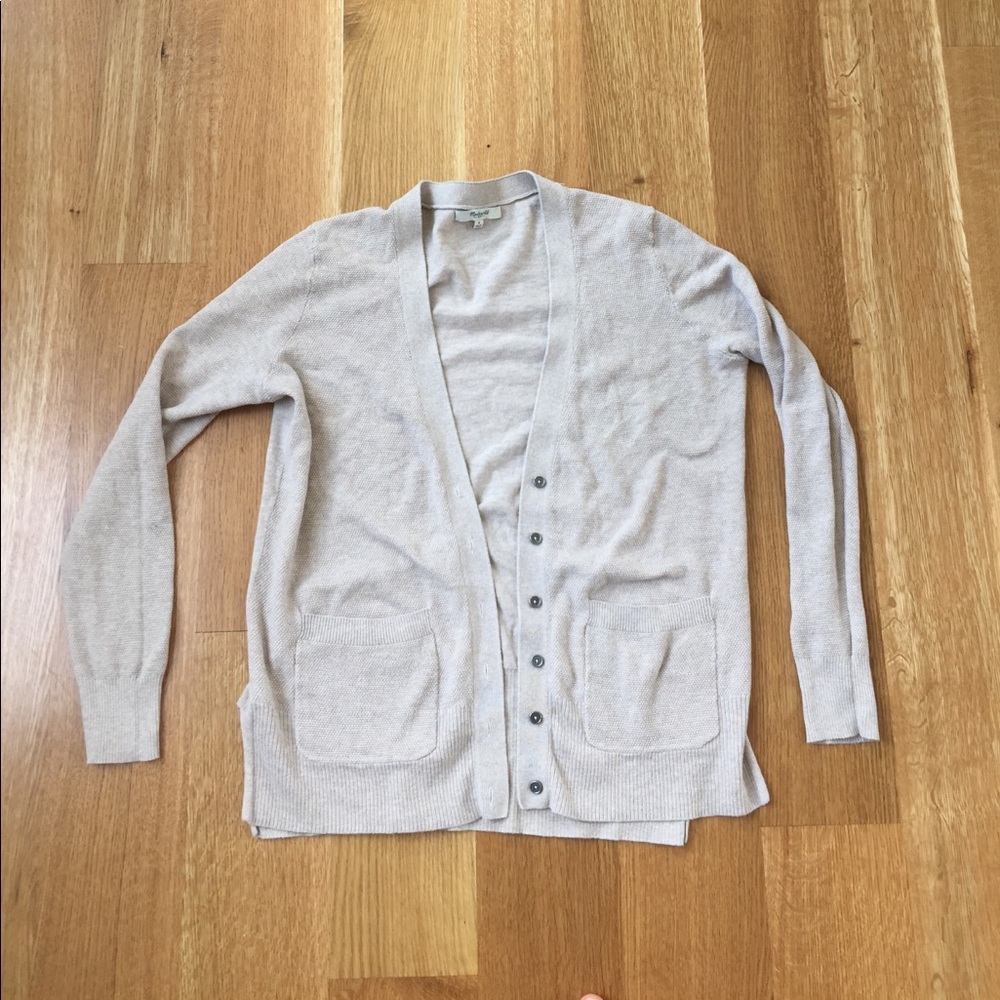 Cream cardigan