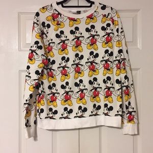 Vintage Retro Mickey Mouse Sweatshirt