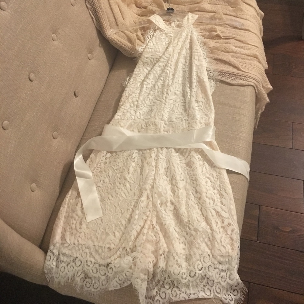 Lace romper