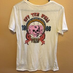 Vans distressed t shirt