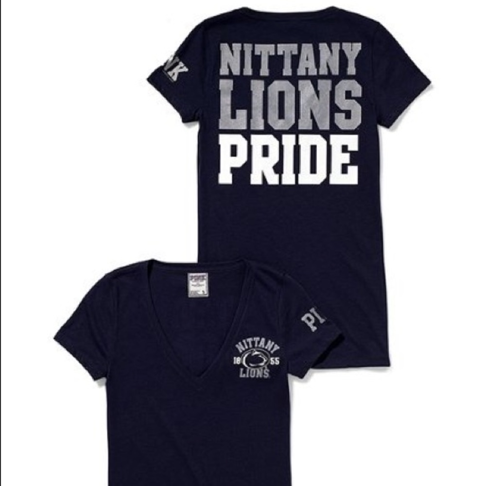 VS PINK Penn State Nittany Lions Vneck
