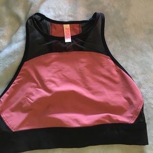 PINK Victoria's Secret High Neck Sports Bra