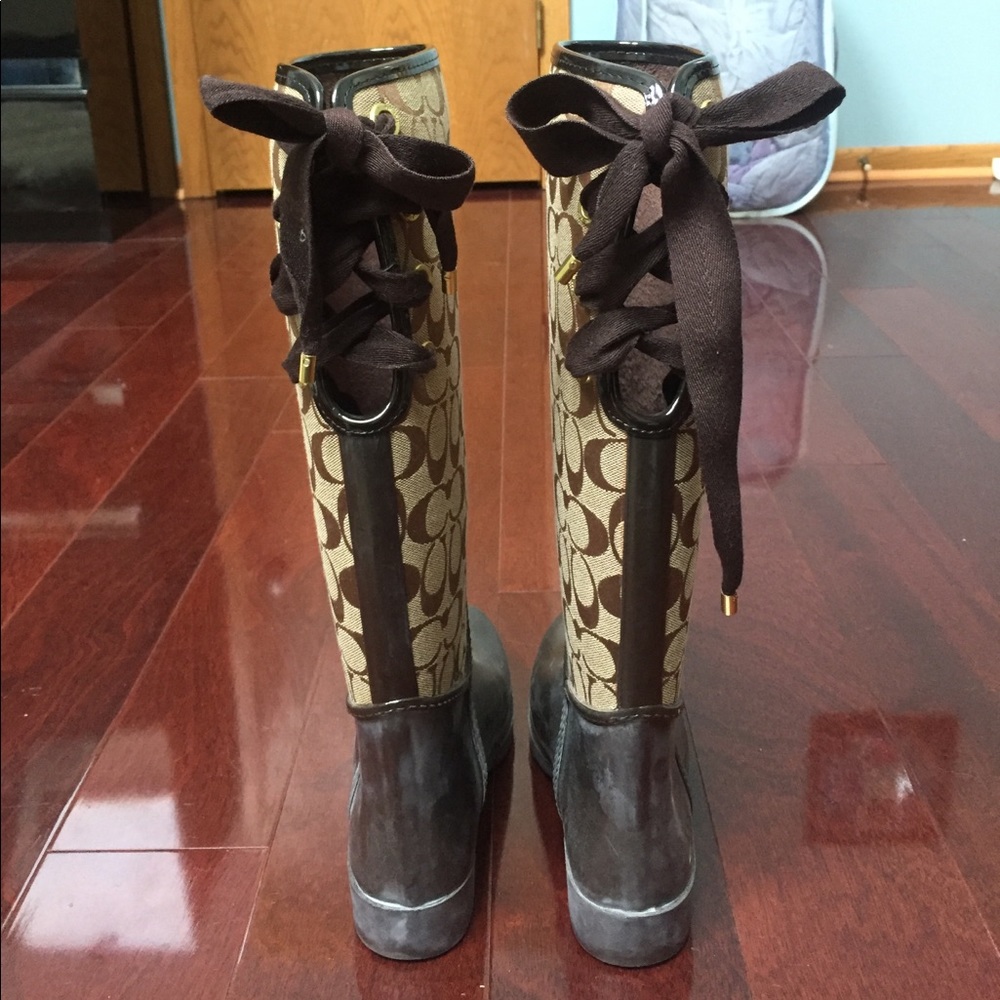 Coach Rain Boots