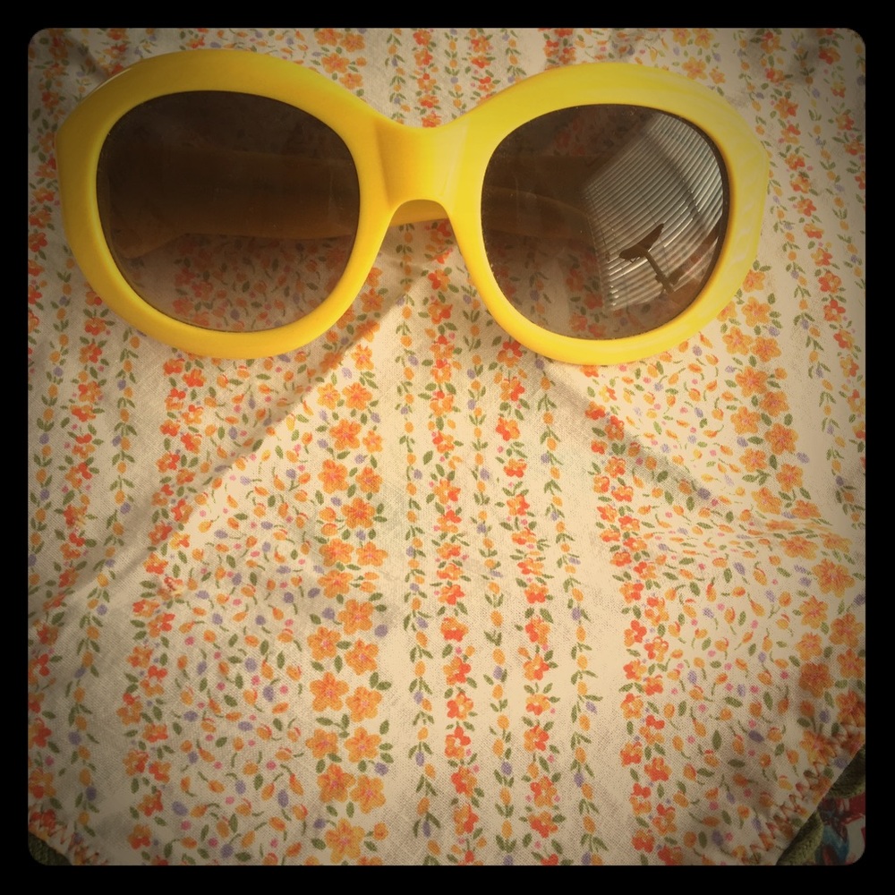 Lacoste 60's inspired sun glasses