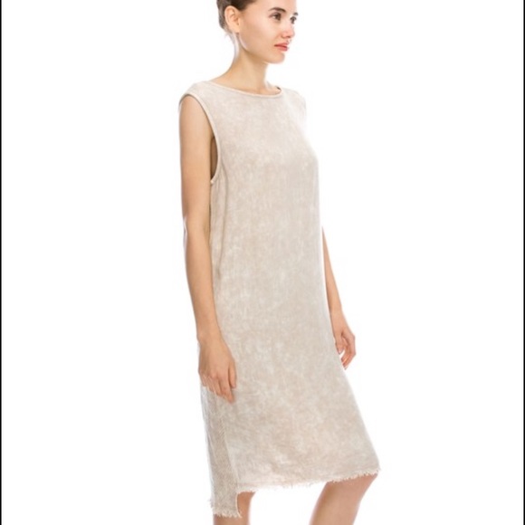 Raw Edge Midi Dress - Picture 5 of 8